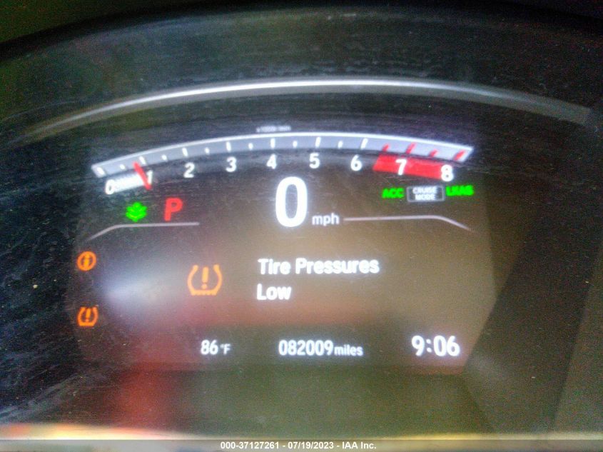 2019 HONDA CR-V EX - 5J6RW1H5XKA012501