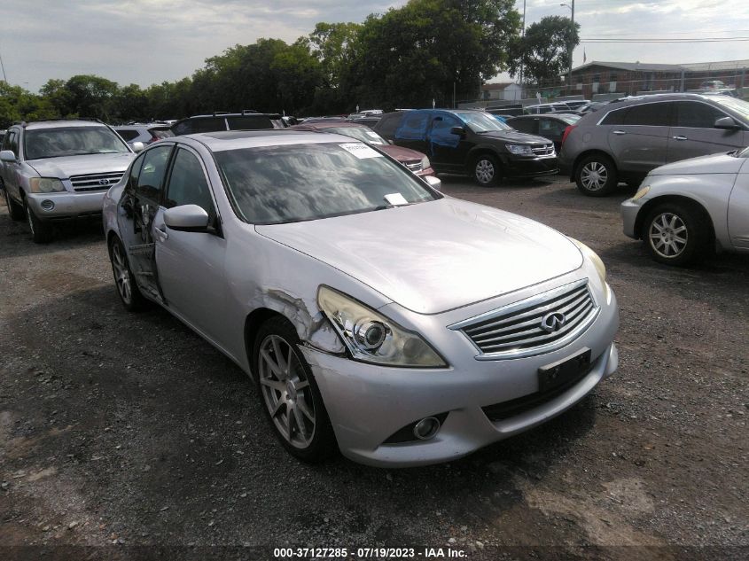 2013 INFINITI G37 SEDAN JOURNEY - JN1CV6AP3DM715398