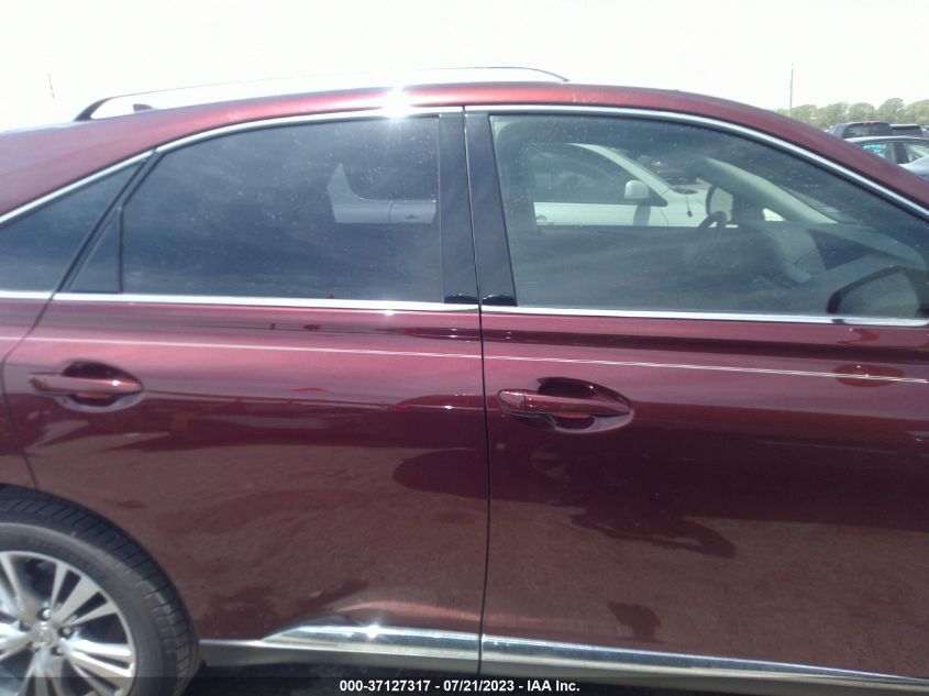 2014 LEXUS RX 350 - JTJZK1BA6E2012496