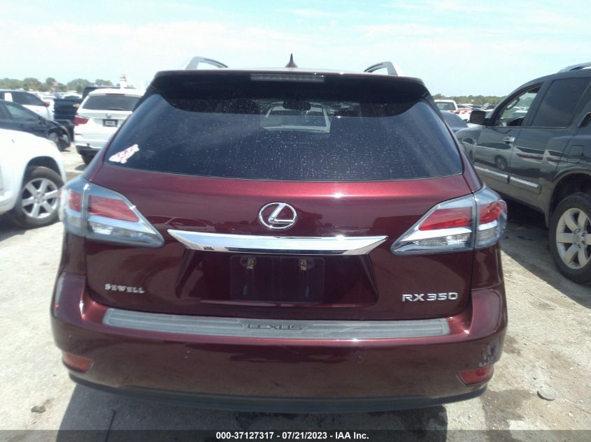 2014 LEXUS RX 350 - JTJZK1BA6E2012496