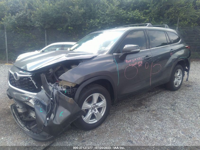 2021 TOYOTA HIGHLANDER L - 5TDCZRAH0MS535263