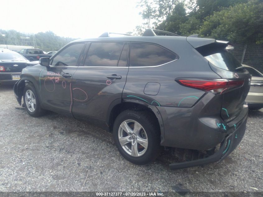 2021 TOYOTA HIGHLANDER L - 5TDCZRAH0MS535263