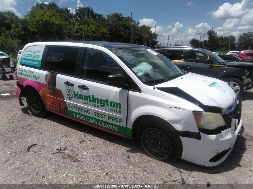 2014 DODGE GRAND CARAVAN SE - 2C4RDGBGXER179451