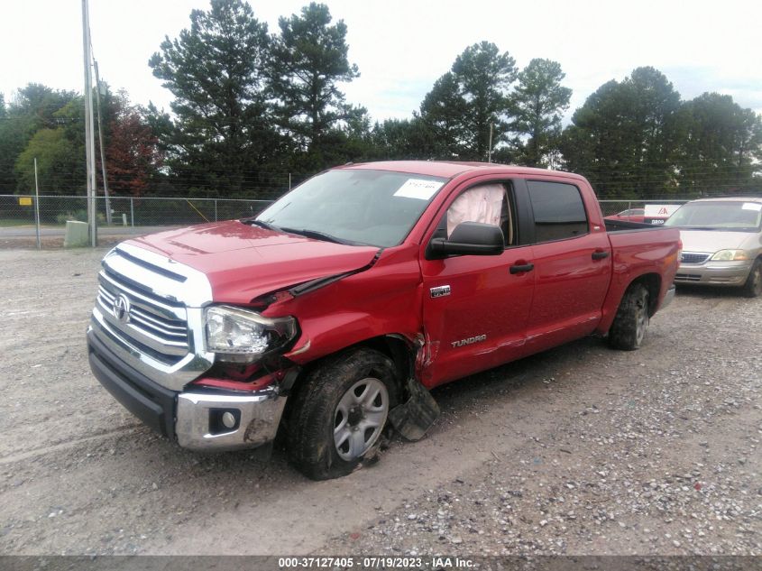 2016 TOYOTA TUNDRA 4WD TRUCK SR5/TRD PRO - 5TFDW5F17GX556241