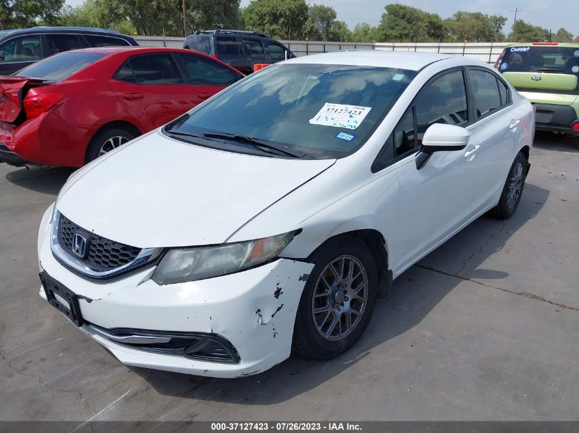 2014 HONDA CIVIC LX - 19XFB2F54EE054970