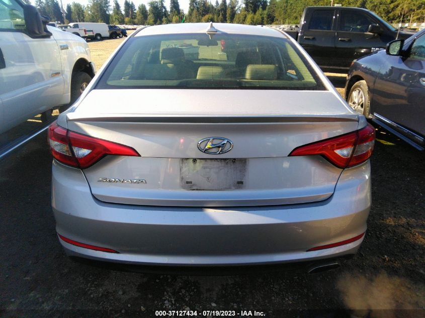 2017 HYUNDAI SONATA 2.4L - 5NPE24AF1HH459398