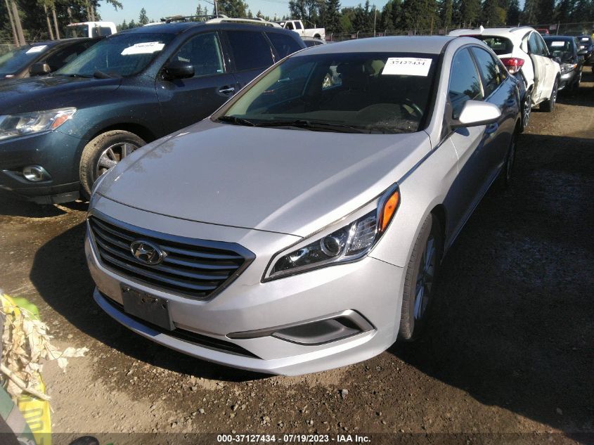 2017 HYUNDAI SONATA 2.4L - 5NPE24AF1HH459398