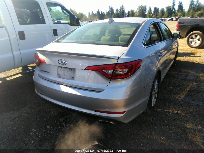 2017 HYUNDAI SONATA 2.4L - 5NPE24AF1HH459398