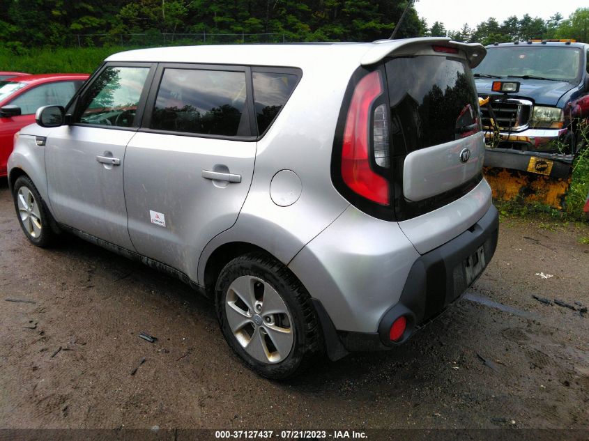 2014 KIA SOUL BASE - KNDJN2A25E7700631
