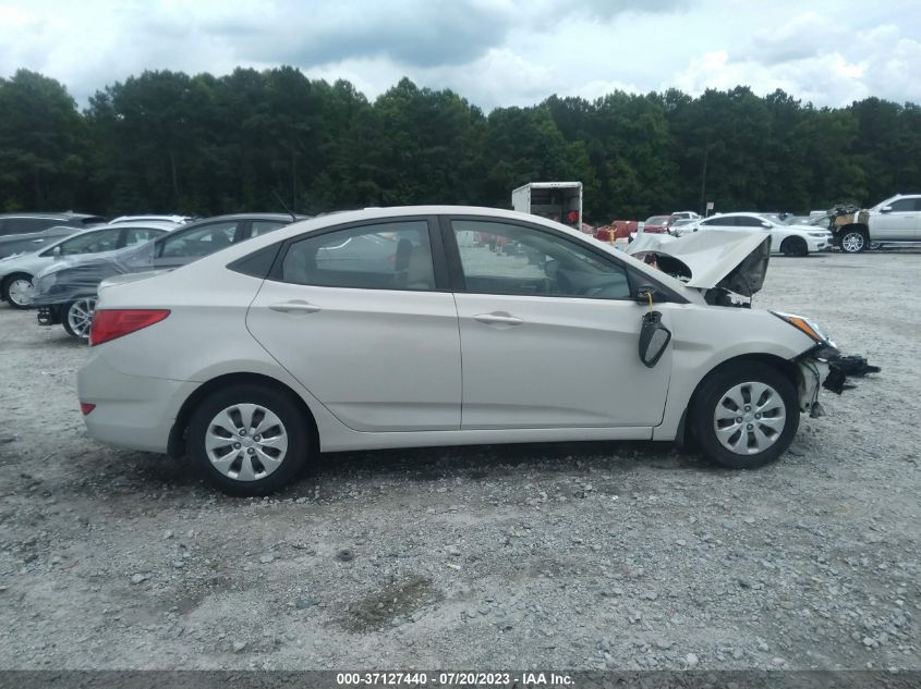 2016 HYUNDAI ACCENT SE - KMHCT4AE5GU156751