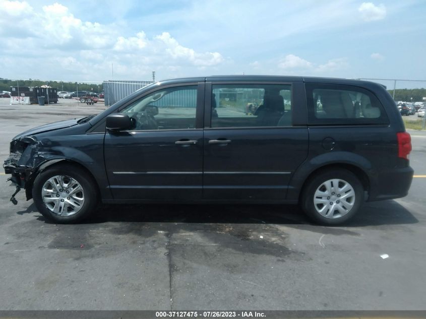 2014 DODGE GRAND CARAVAN AMERICAN VALUE PKG - 2C4RDGBG8ER136405