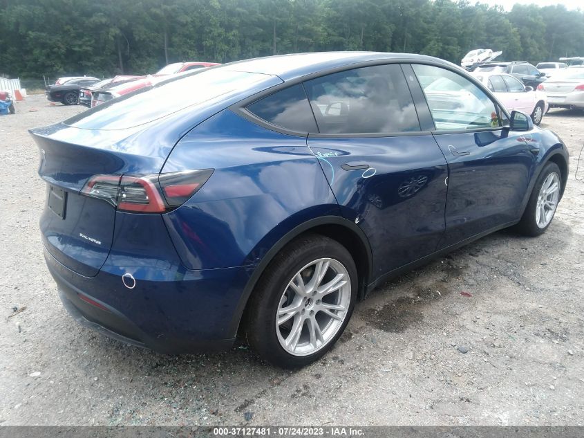 2023 TESLA MODEL Y LONG RANGE - 7SAYGDEE6PF661203