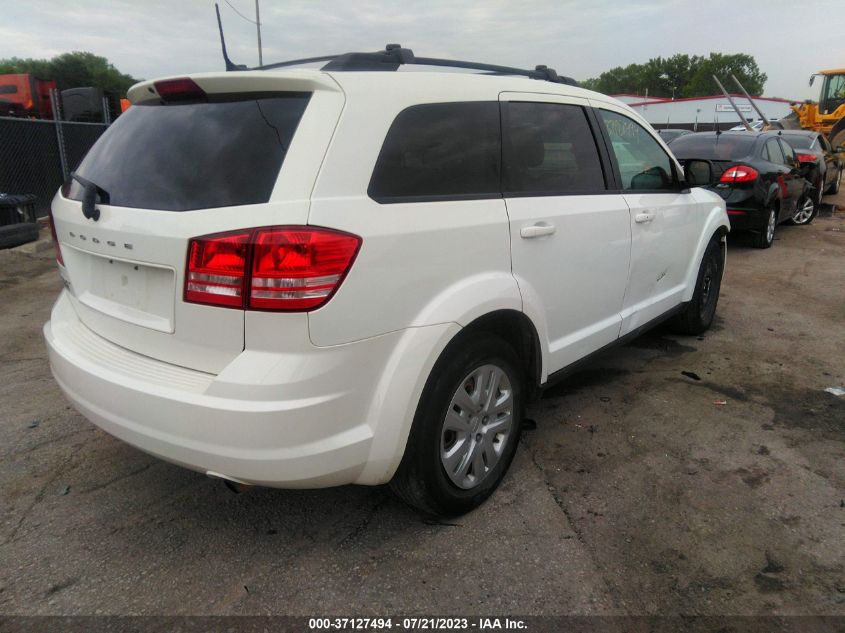 2016 DODGE JOURNEY SE - 3C4PDCAB4GT119879