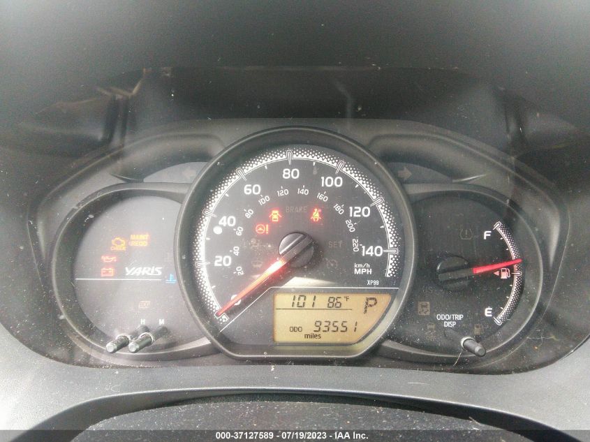 2015 TOYOTA YARIS - VNKKTUD33FA031667