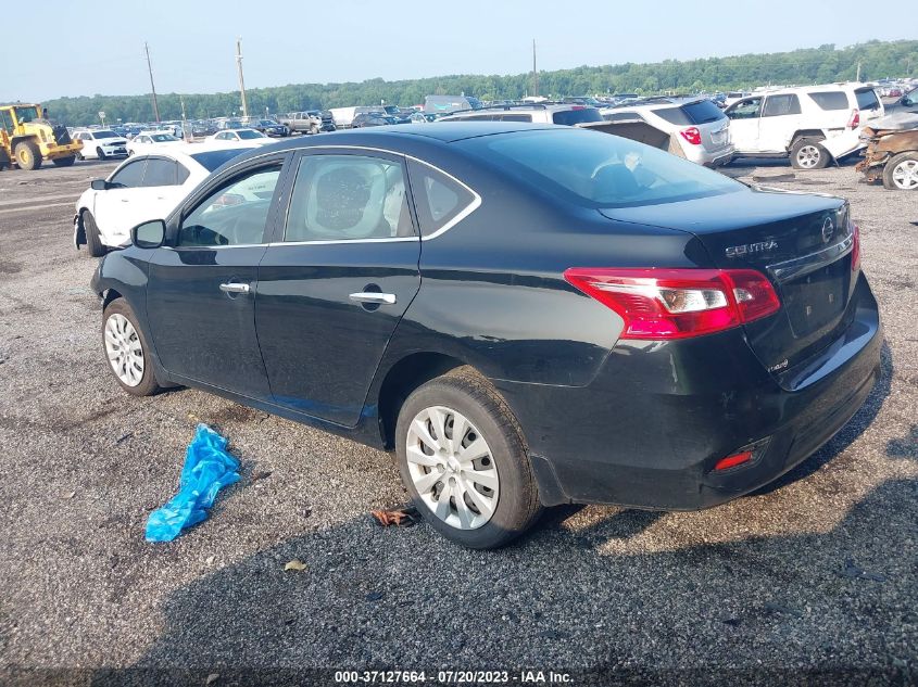 2019 NISSAN SENTRA S/SV/SR/SL - 3N1AB7AP2KY423046