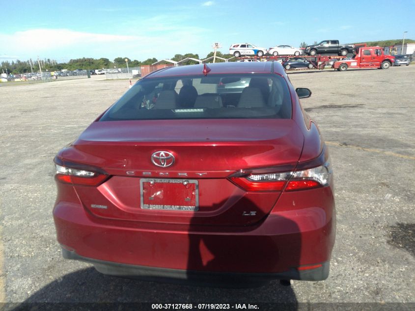 2022 TOYOTA CAMRY LE - 4T1R11AK7NU657111