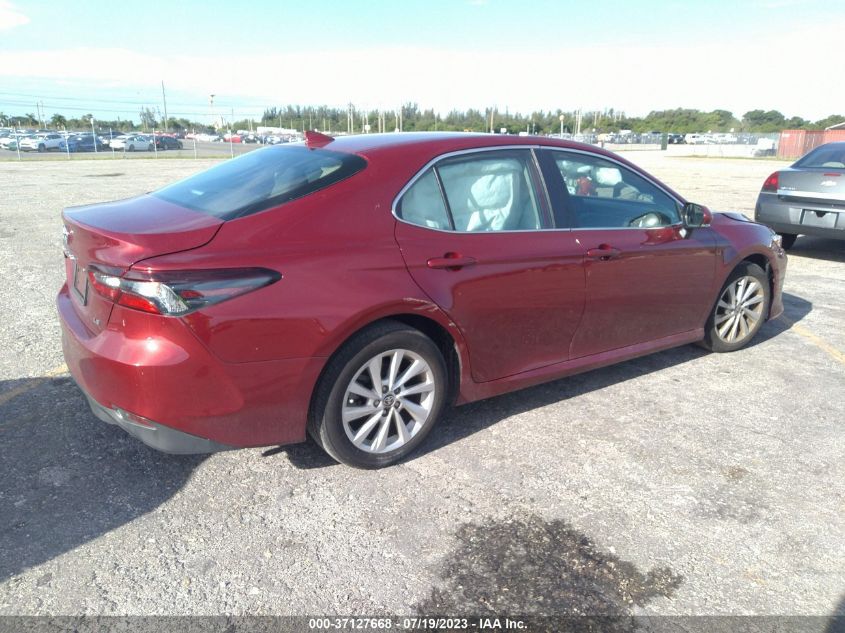 2022 TOYOTA CAMRY LE - 4T1R11AK7NU657111