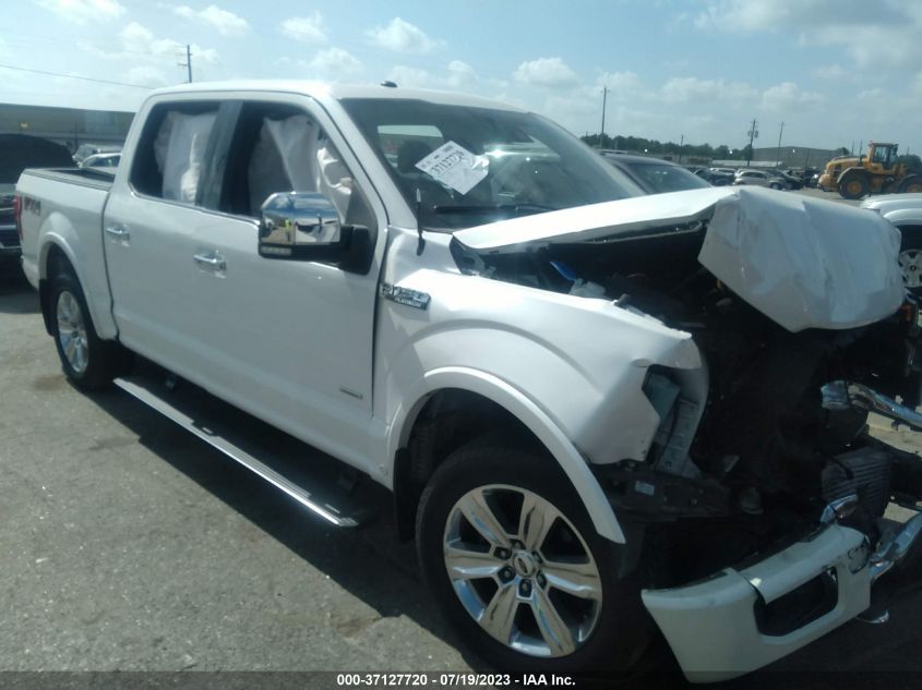 2016 FORD F-150 XLT/XL/LARIAT/PLATINUM - 1FTEW1EG9GFB77556