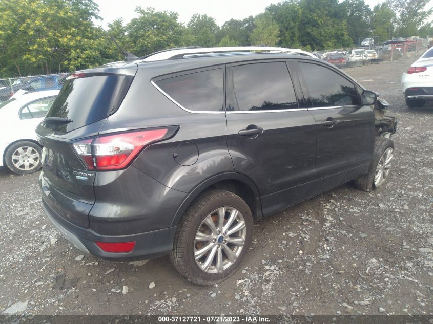 2018 FORD ESCAPE TITANIUM - 1FMCU9J97JUA26569