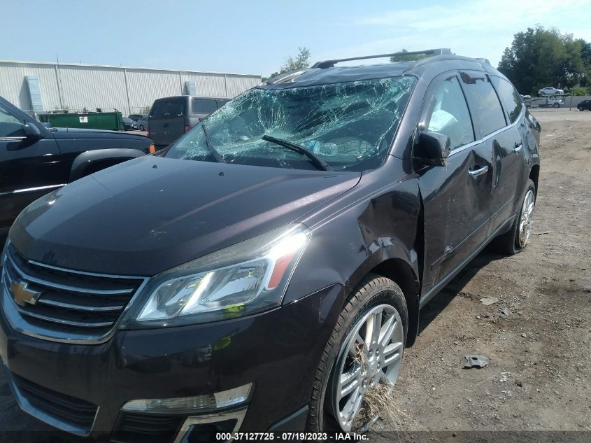2015 CHEVROLET TRAVERSE LT - 1GNKRGKD9FJ356996