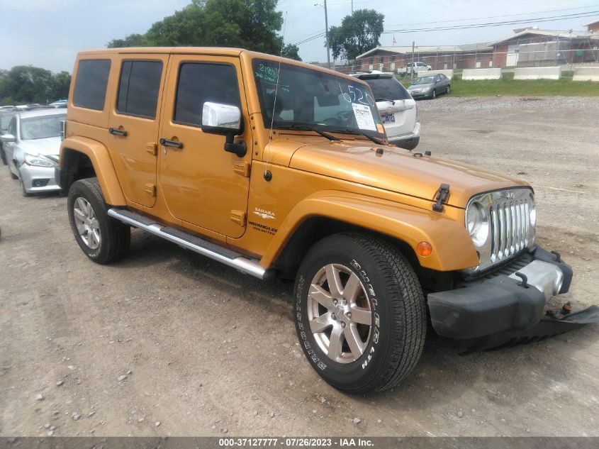 2014 JEEP WRANGLER UNLIMITED SAHARA - 1C4BJWEG5EL276520