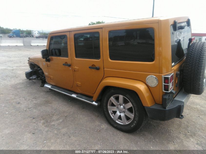 2014 JEEP WRANGLER UNLIMITED SAHARA - 1C4BJWEG5EL276520