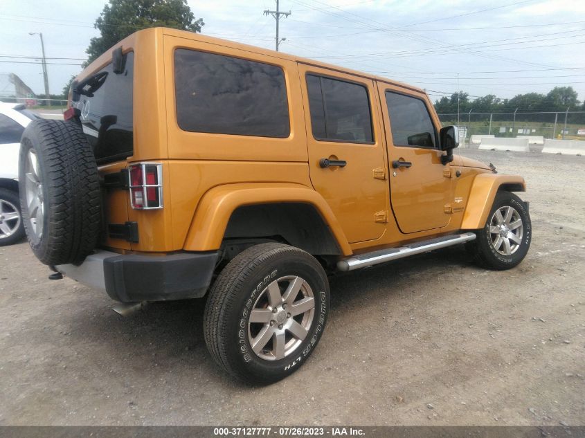 2014 JEEP WRANGLER UNLIMITED SAHARA - 1C4BJWEG5EL276520