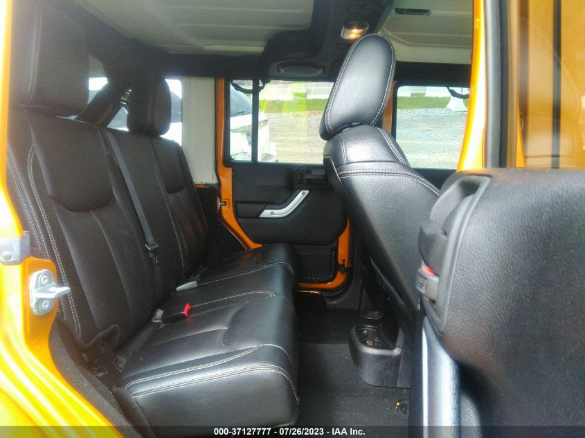 2014 JEEP WRANGLER UNLIMITED SAHARA - 1C4BJWEG5EL276520