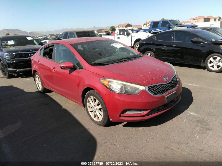 2014 KIA FORTE LX - KNAFX4A61E5233649
