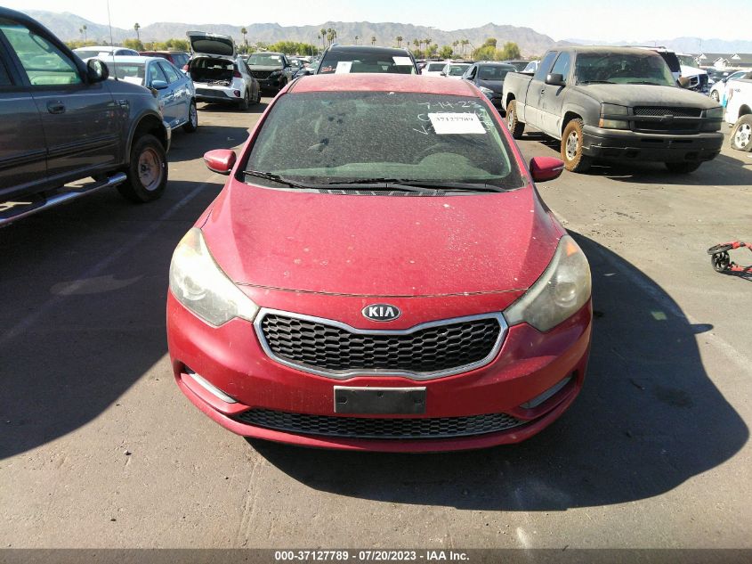 2014 KIA FORTE LX - KNAFX4A61E5233649