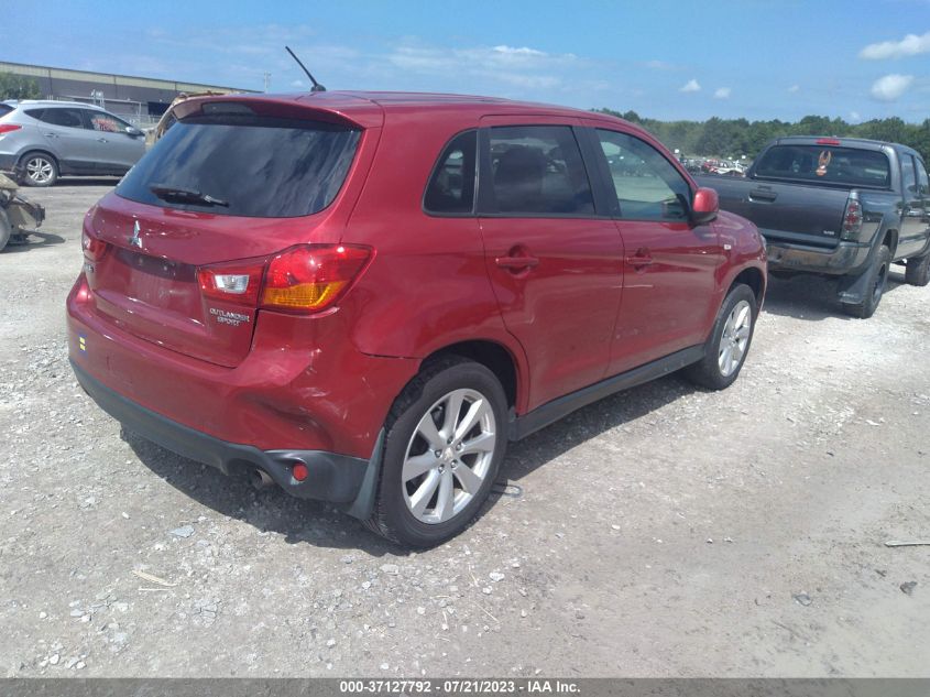 2015 MITSUBISHI OUTLANDER SPORT ES - 4A4AP3AU3FE019827