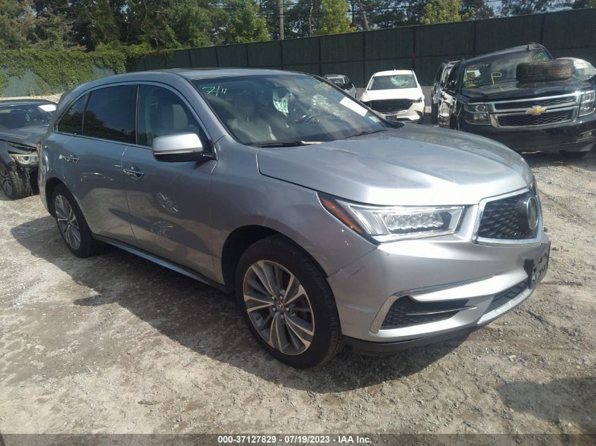2017 ACURA MDX W/TECHNOLOGY PKG - 5J8YD4H52HL003346