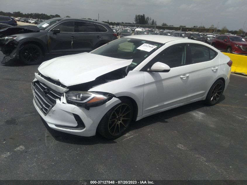2017 HYUNDAI ELANTRA SE - 5NPD74LF1HH173660