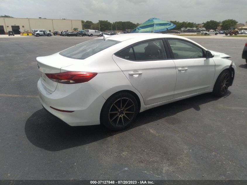 2017 HYUNDAI ELANTRA SE - 5NPD74LF1HH173660