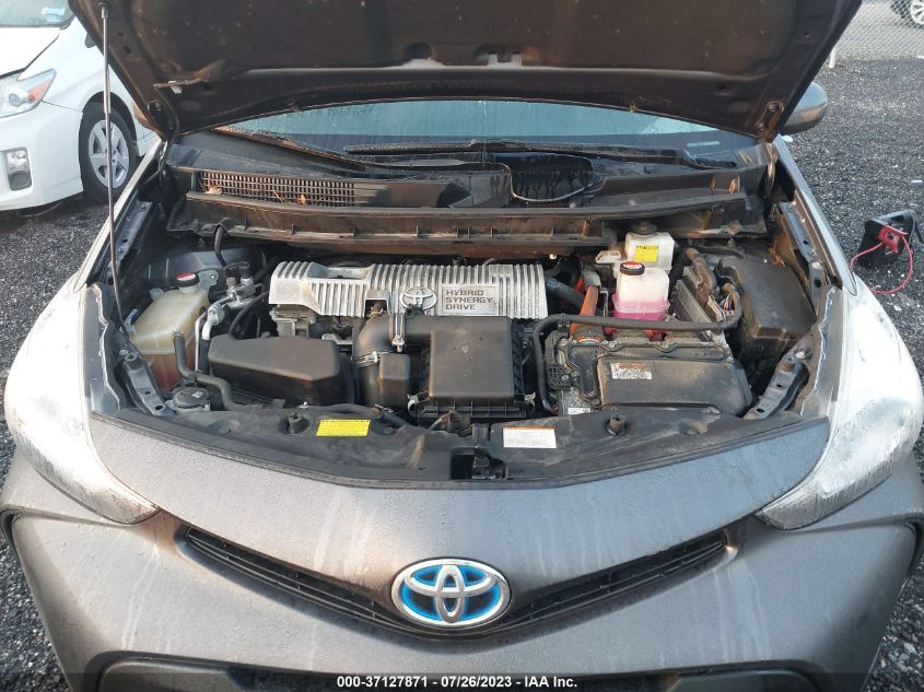 2015 TOYOTA PRIUS V TWO/FIVE/THREE/FOUR - JTDZN3EU0FJ027109
