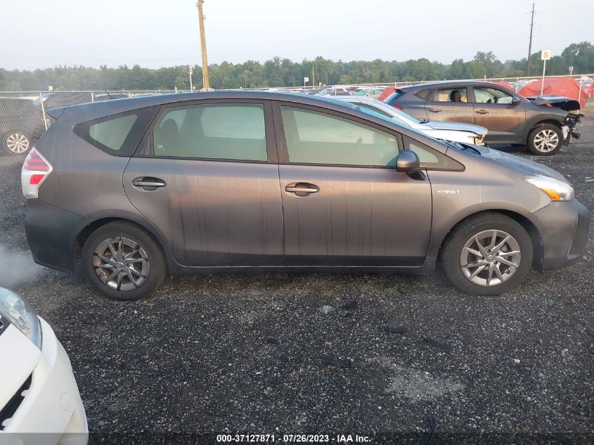 2015 TOYOTA PRIUS V TWO/FIVE/THREE/FOUR - JTDZN3EU0FJ027109
