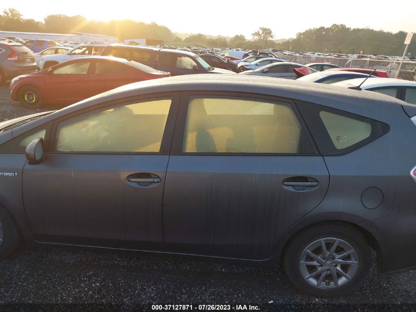 2015 TOYOTA PRIUS V TWO/FIVE/THREE/FOUR - JTDZN3EU0FJ027109