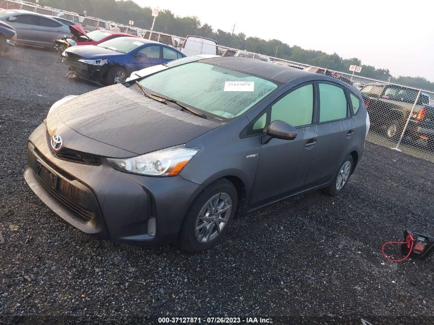 2015 TOYOTA PRIUS V TWO/FIVE/THREE/FOUR - JTDZN3EU0FJ027109