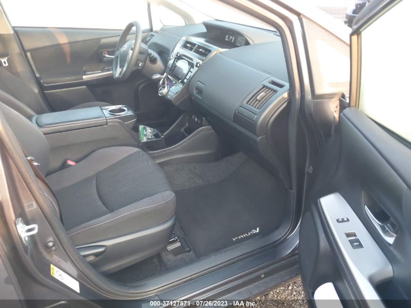 2015 TOYOTA PRIUS V TWO/FIVE/THREE/FOUR - JTDZN3EU0FJ027109