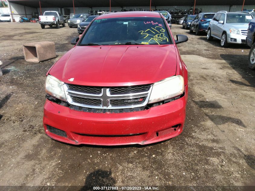 2013 DODGE AVENGER SE - 1C3CDZAB3DN650749