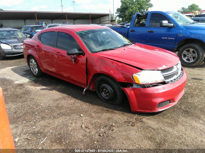 2013 DODGE AVENGER SE - 1C3CDZAB3DN650749