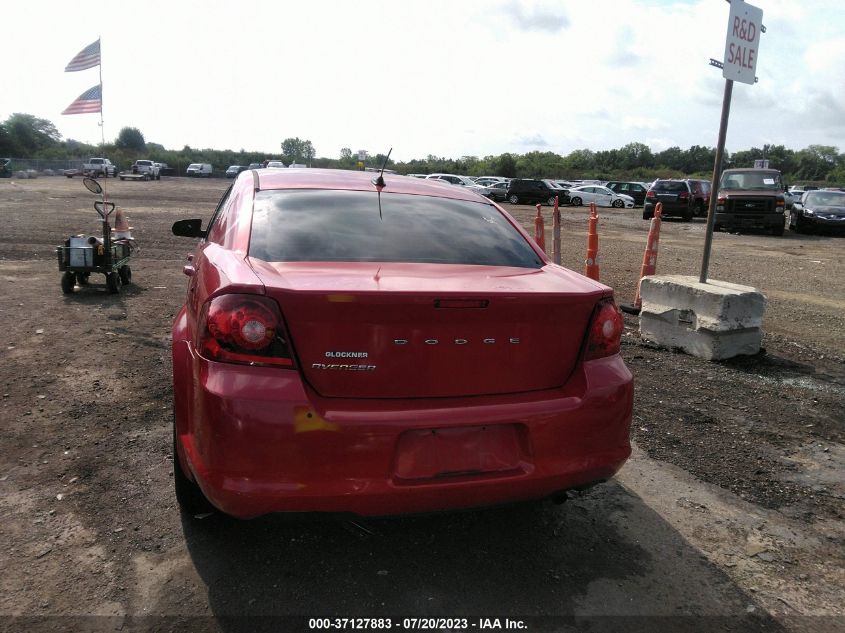 2013 DODGE AVENGER SE - 1C3CDZAB3DN650749