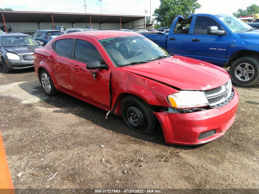 2013 DODGE AVENGER SE - 1C3CDZAB3DN650749