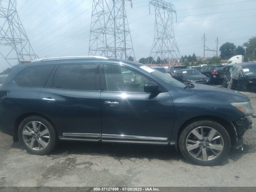2013 NISSAN PATHFINDER PLATINUM - 5N1AR2MM1DC669820