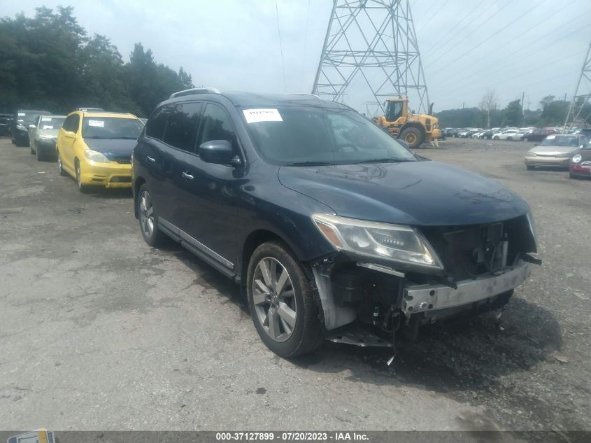 2013 NISSAN PATHFINDER PLATINUM - 5N1AR2MM1DC669820