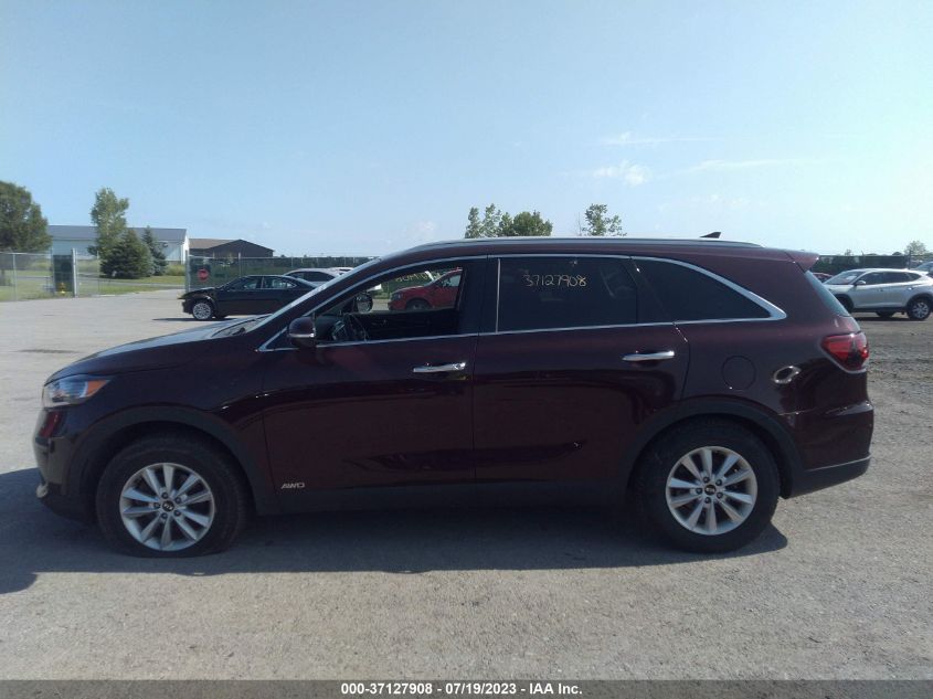 2019 KIA SORENTO L/LX - 5XYPGDA3XKG536557