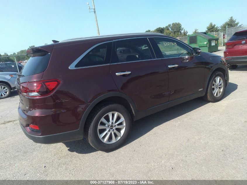 2019 KIA SORENTO L/LX - 5XYPGDA3XKG536557