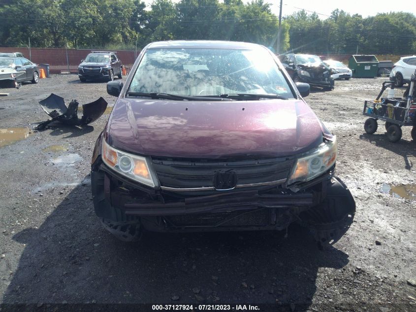 2013 HONDA ODYSSEY EX-L - 5FNRL5H64DB058348