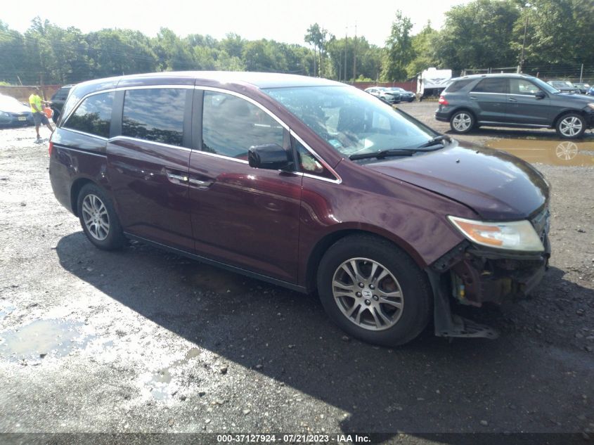 2013 HONDA ODYSSEY EX-L - 5FNRL5H64DB058348
