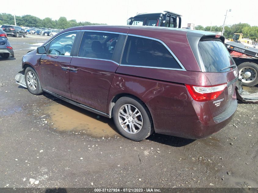 2013 HONDA ODYSSEY EX-L - 5FNRL5H64DB058348
